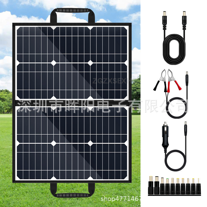 Foldable Solar Panel Power Bank