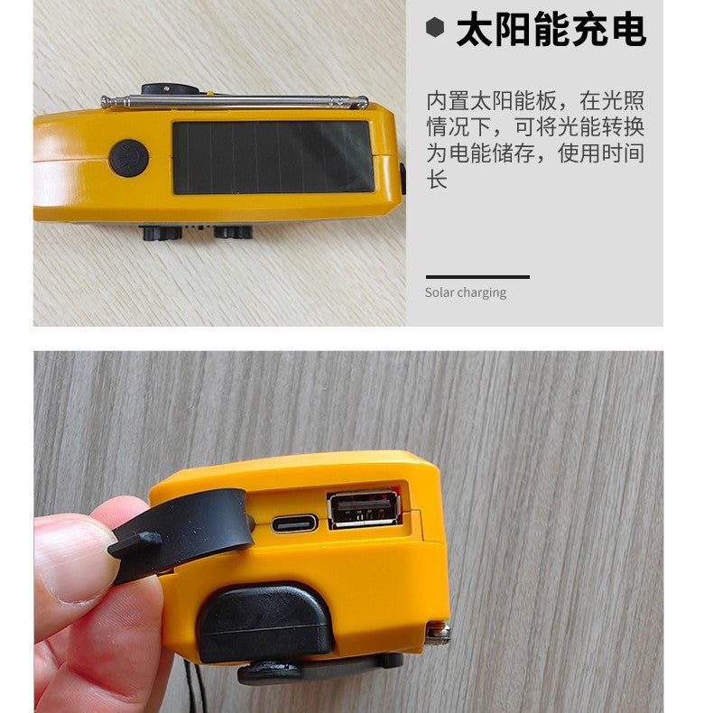 Hand Crank Emergency Radio Charger