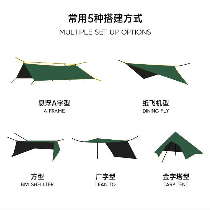 Emergency Shelter Tarp Tent