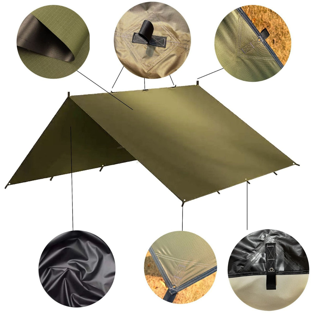 Emergency Shelter Tarp Tent