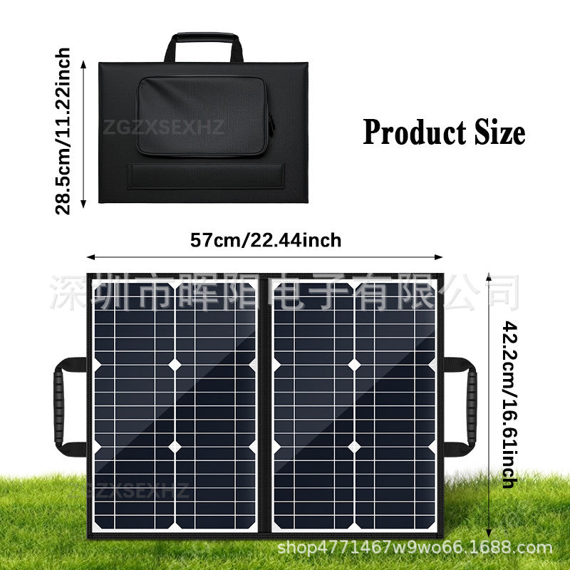Foldable Solar Panel Power Bank