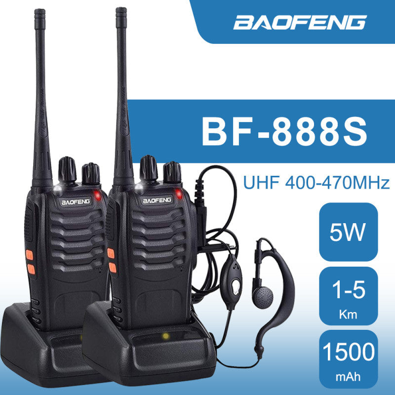 Long-Range Walkie Talkie 2-Pack
