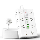 Surge Protector Power Strip with USB