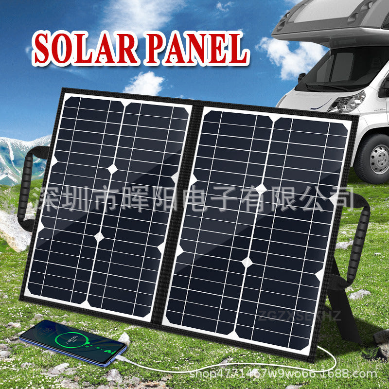 Foldable Solar Panel Power Bank
