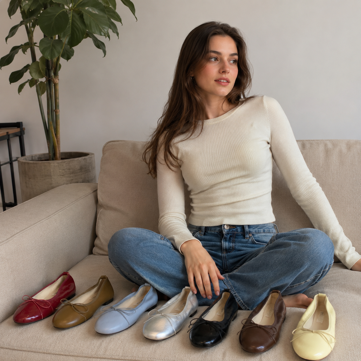 Foldable Travel Ballet Flats