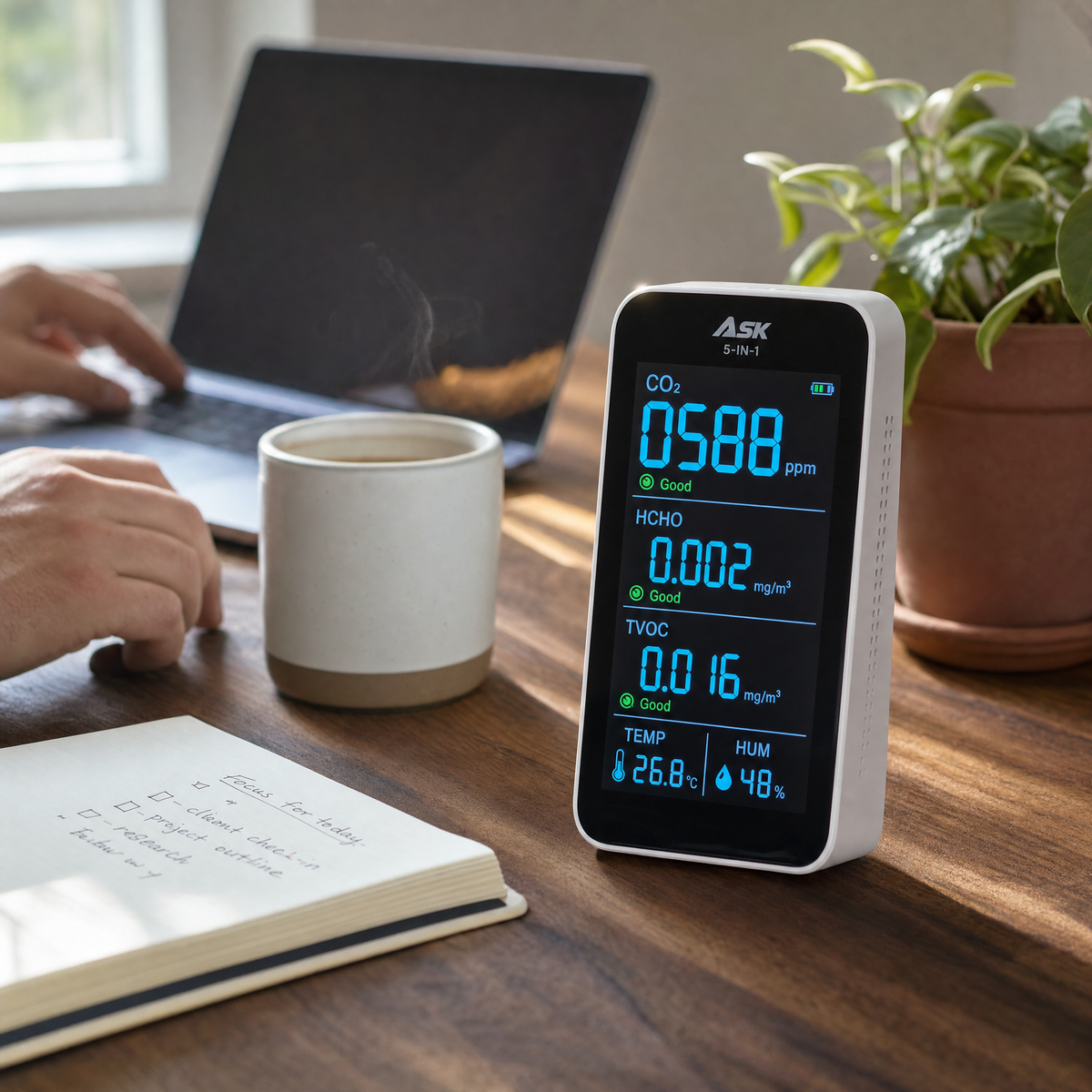Portable Air Quality Monitor