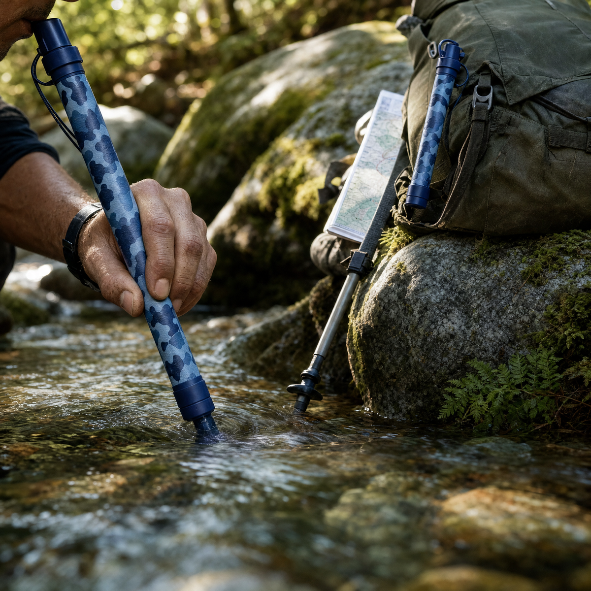 Portable Water Filter Straw 2-Pack
