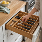 Bamboo Expandable Drawer Organizer
