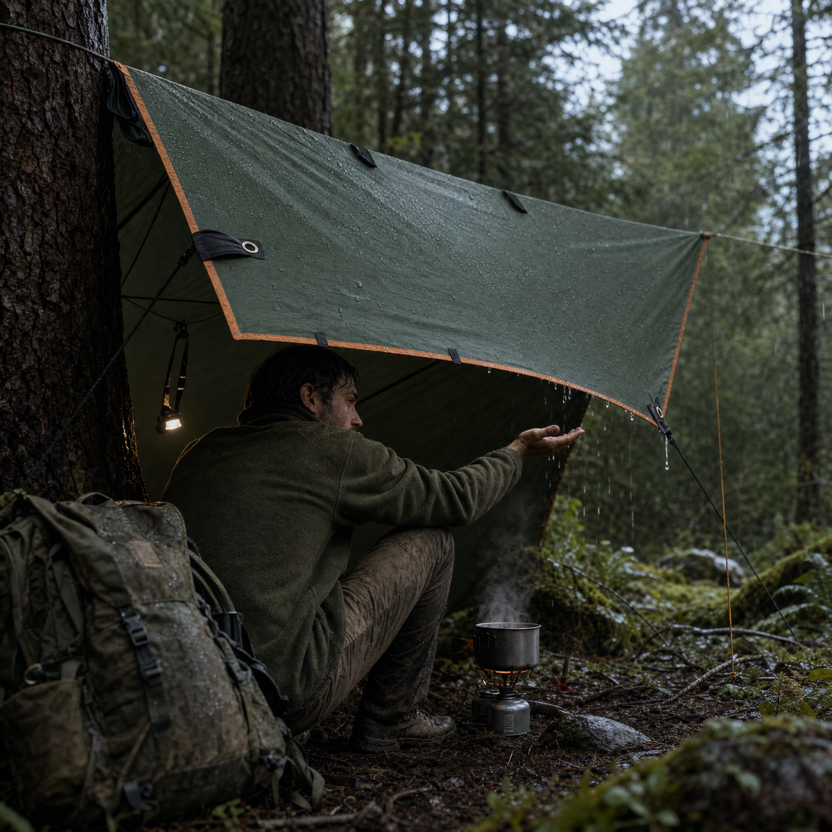 Emergency Shelter Tarp Tent