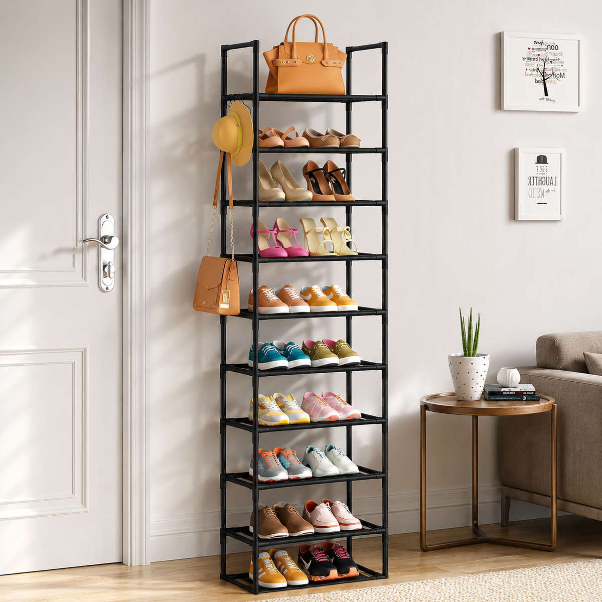 Entryway Shoe Rack Organizer