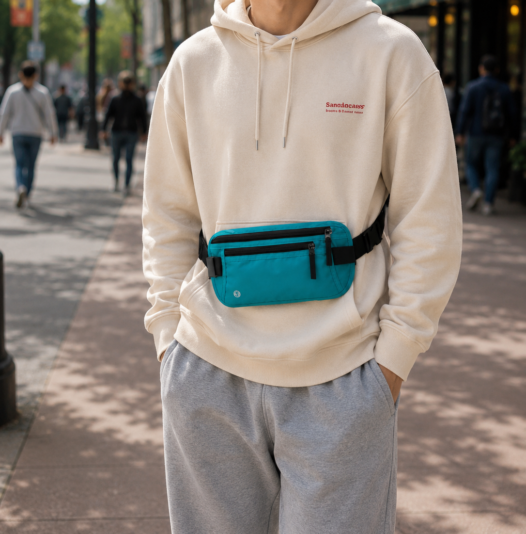 Anti-Theft Crossbody Sling Bag